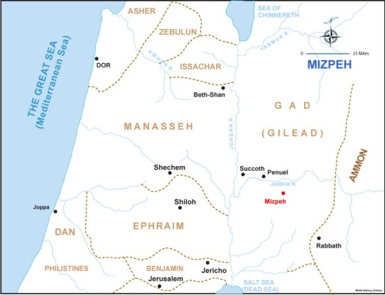 Mizpeh map